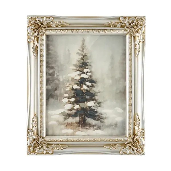Kirklands Snowy Tree with Ornate Framed Art 34575173 Kirklands Snowy Tree with Ornate Framed Art 34575173 - Image 1