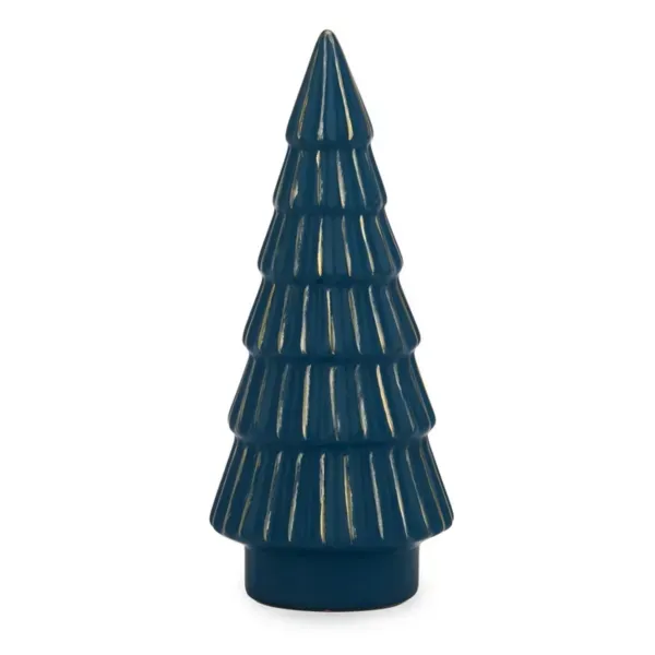 Kirklands Ceramic Navy Tree, 10.6 inch 67877275 Kirklands Ceramic Navy Tree, 10.6 inch 67877275 - Image 1