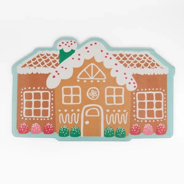 Kirklands Gingerbread House Kitchen Mat 86527495 Kirklands Gingerbread House Kitchen Mat 86527495 - Image 1