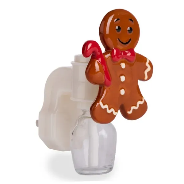 Kirklands Gingerbread Man Plug-in Fragrance Warmer 28919372 Kirklands Gingerbread Man Plug-in Fragrance Warmer 28919372 - Image 1
