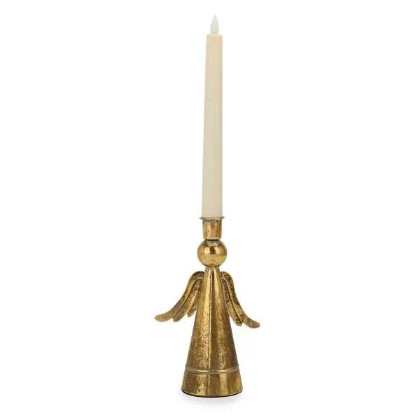 Kirklands Tabletop Angel Taper Holder, 8-inch 22978117 Kirklands Tabletop Angel Taper Holder, 8-inch 22978117 - Image 1