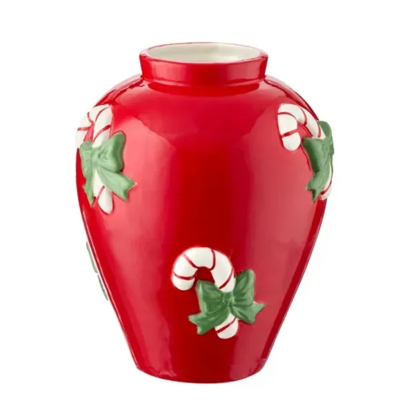 Kirklands Tabletop Candy Cane Icons Vase 94281895 Kirklands Tabletop Candy Cane Icons Vase 94281895 - Image 1