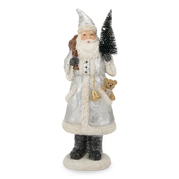 Kirklands Tabletop Santa Holding Tree 66381193 Kirklands Tabletop Santa Holding Tree 66381193 - Image 1
