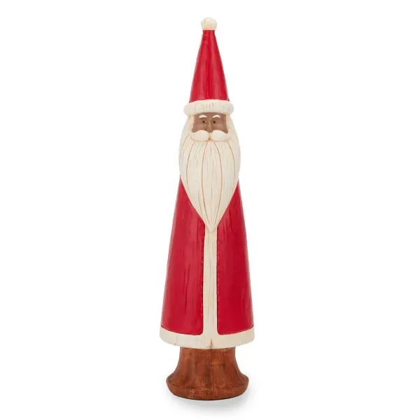 Kirklands Tabletop Vintage Jolly Santa, 19-inch 42326147 - Image 1