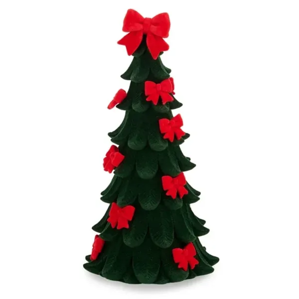 Kirklands Velvet Tabletop Tree with Bows, 9.5-inch 53365333 Kirklands Velvet Tabletop Tree with Bows, 9.5-inch 53365333 - Image 1