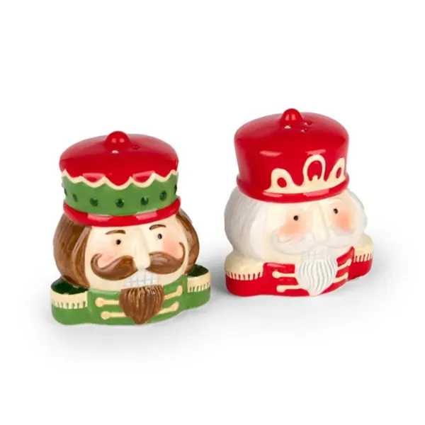 Kirklands Holly Nutcracker Salt and Pepper Shaker Set 46823937 Kirklands Holly Nutcracker Salt and Pepper Shaker Set 46823937 - Image 1
