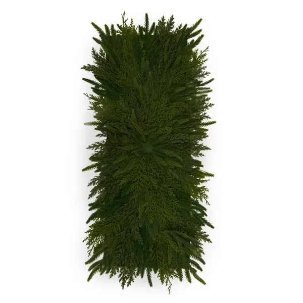 Kirklands Runner Juniper/Norfolk Mix Green, 36-inch 99757597 Kirklands Runner Juniper/Norfolk Mix Green, 36-inch 99757597 - Image 1