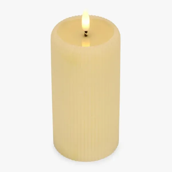 Kirklands LED Ivory Faux Pool Pillar Candle, 3×6 76176293 Kirklands LED Ivory Faux Pool Pillar Candle, 3×6 76176293 - Image 1