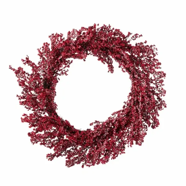 Kirklands Frosty Berry Wreath 11498336 Kirklands Frosty Berry Wreath 11498336 - Image 1