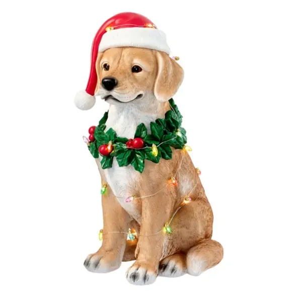 Kirklands LED Porch Golden Retriever 93363373 Kirklands LED Porch Golden Retriever 93363373 - Image 1