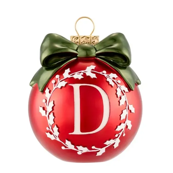 Kirklands Monogram D Ornament 64713287 Kirklands Monogram D Ornament 64713287 - Image 1