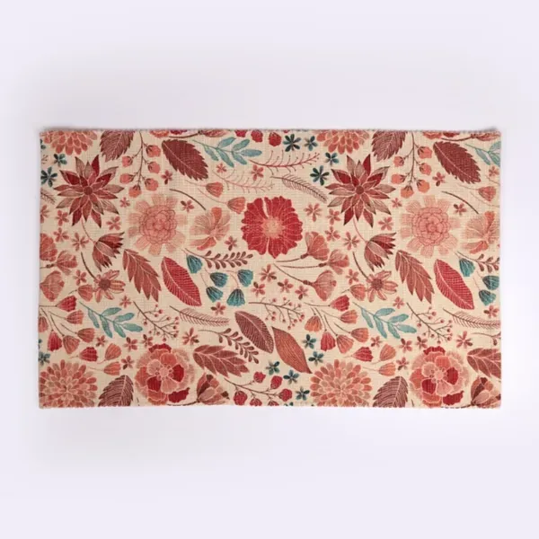 Kirklands Harvest Foliage Reversible Scatter Rug 65443866 Kirklands Harvest Foliage Reversible Scatter Rug 65443866 - Image 1