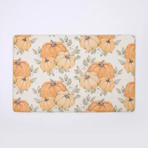 Kirklands Harvest Pumpkins Kitchen Mat 78898639 Kirklands Harvest Pumpkins Kitchen Mat 78898639 - Image 1