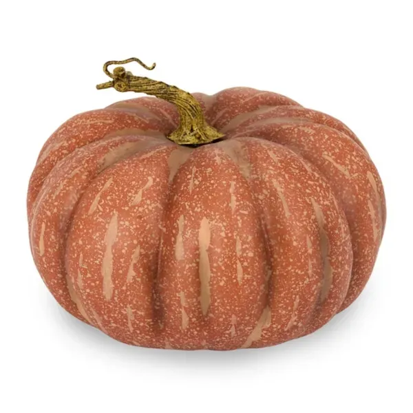 Kirklands Realistic Pumpkin with Speckle, 9.5-inch 46911145 Kirklands Realistic Pumpkin with Speckle, 9.5-inch 46911145 - Image 1