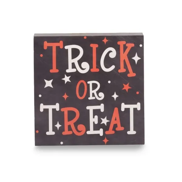 Kirklands LED Trick Or Treat Plaque 34565433 Kirklands LED Trick Or Treat Plaque 34565433 - Image 1
