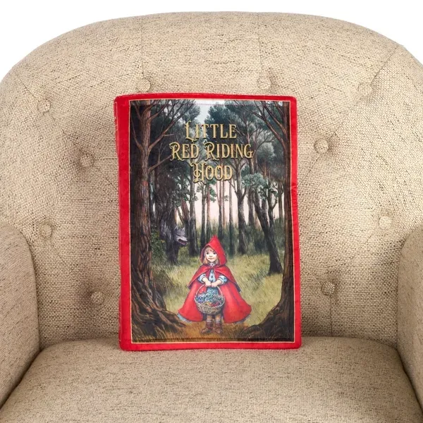 Kirklands Little Red Riding Hood Book Shaped Pillow 75289538 Kirklands Little Red Riding Hood Book Shaped Pillow 75289538 - Image 1