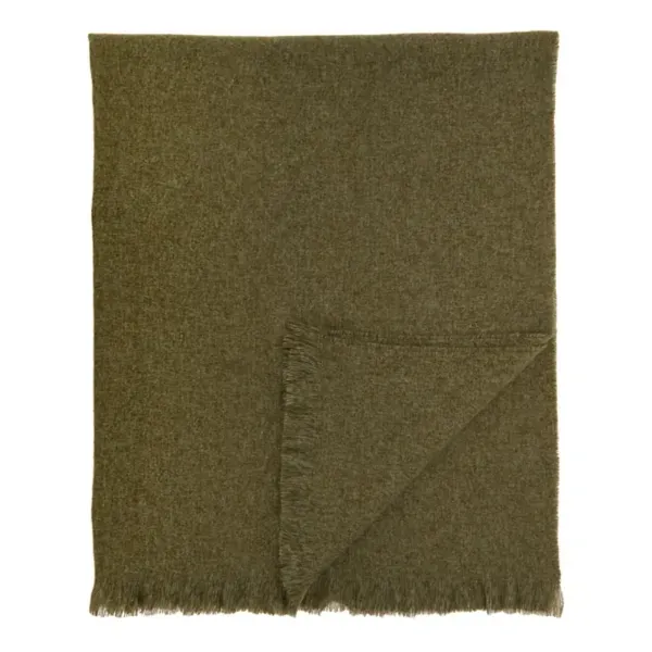 Kirklands Green Beyond Soft Fringe Throw 93265282 Kirklands Green Beyond Soft Fringe Throw 93265282 - Image 1