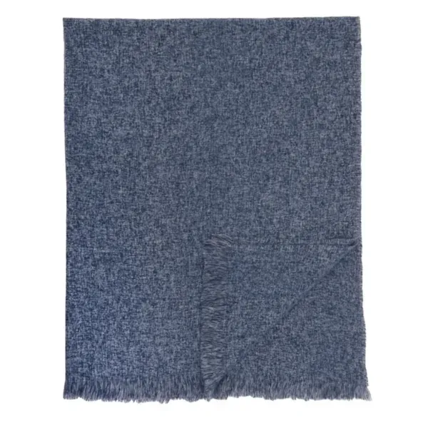 Kirklands Navy Beyond Soft Fringe Throw 22783887 Kirklands Navy Beyond Soft Fringe Throw 22783887 - Image 1