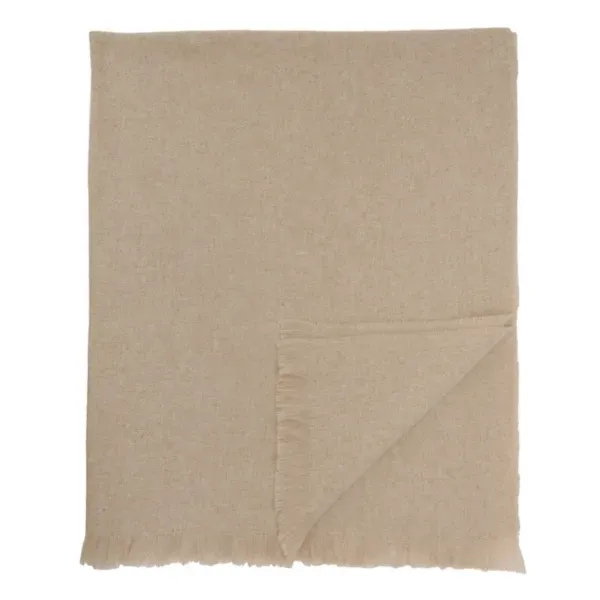 Kirklands Oatmeal Beyond Soft Fringe Throw 45113178 Kirklands Oatmeal Beyond Soft Fringe Throw 45113178 - Image 1