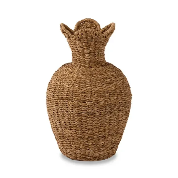 Kirklands Seagrass Scalloped Edge Floor Vase, 18 in. 67592855 Kirklands Seagrass Scalloped Edge Floor Vase, 18 in. 67592855 - Image 1
