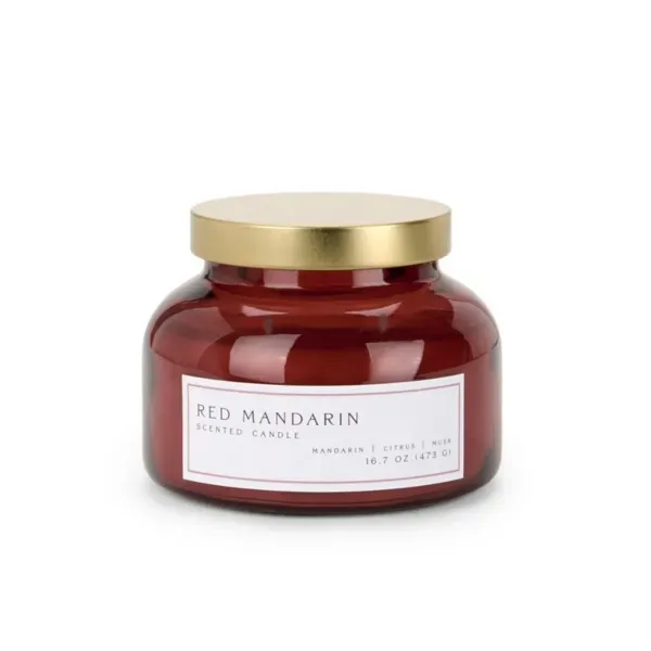 Kirklands Red Mandarin 2-Wick Jar Candle 97317769 Kirklands Red Mandarin 2-Wick Jar Candle 97317769 - Image 1