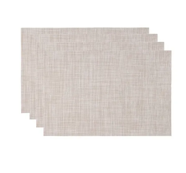Kirklands Heathered Taupe Rectangle Placemats, Set of 4 68147549 Kirklands Heathered Taupe Rectangle Placemats, Set of 4 68147549 - Image 1