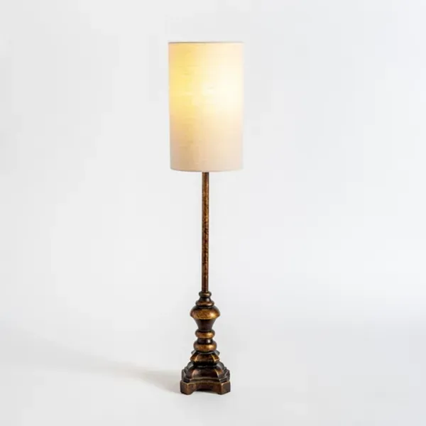 Kirklands Bronze Candlestick Buffet Lamp 59971942 Kirklands Bronze Candlestick Buffet Lamp 59971942 - Image 1