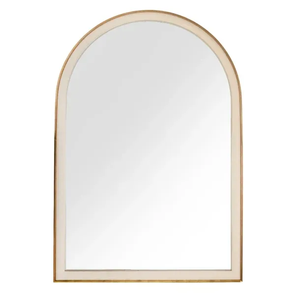 Kirklands Cream Contrast Arch Wall Mirror 86435513 Kirklands Cream Contrast Arch Wall Mirror 86435513 - Image 1