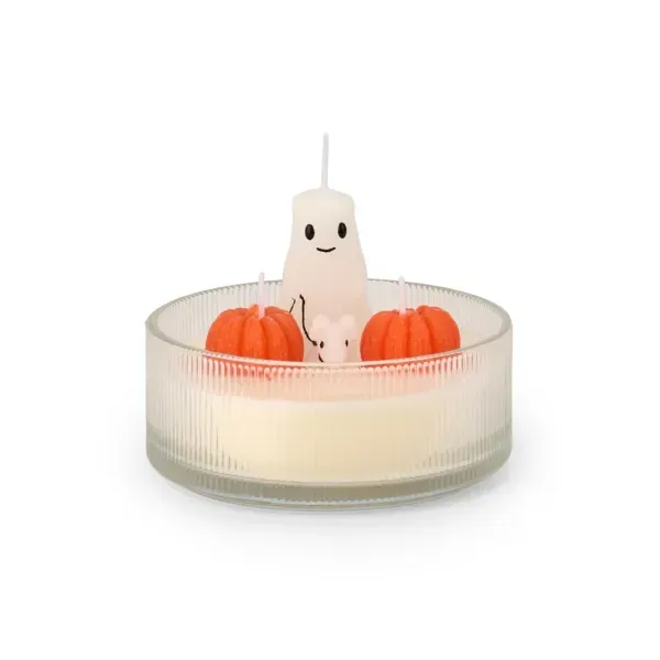 Kirklands Halloween Ghost Candle 61746345 Kirklands Halloween Ghost Candle 61746345 - Image 1