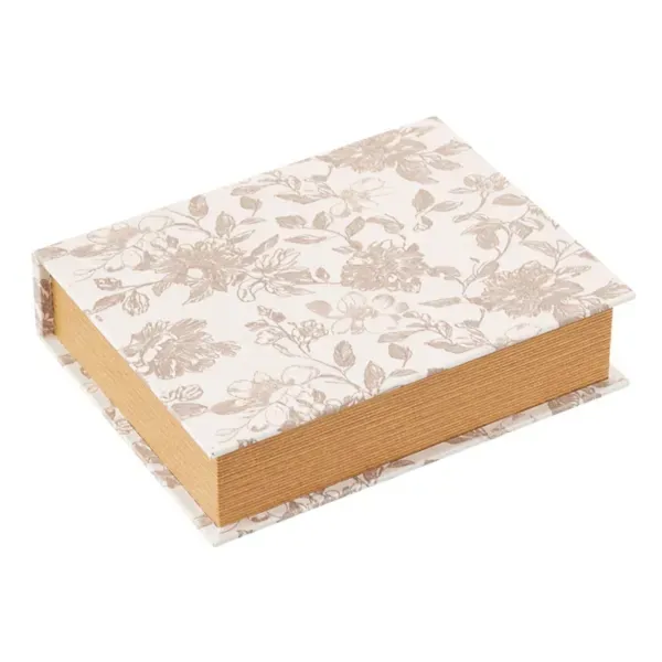 Kirklands Large Toile Fabric Decorative Box 92863955 Kirklands Large Toile Fabric Decorative Box 92863955 - Image 1