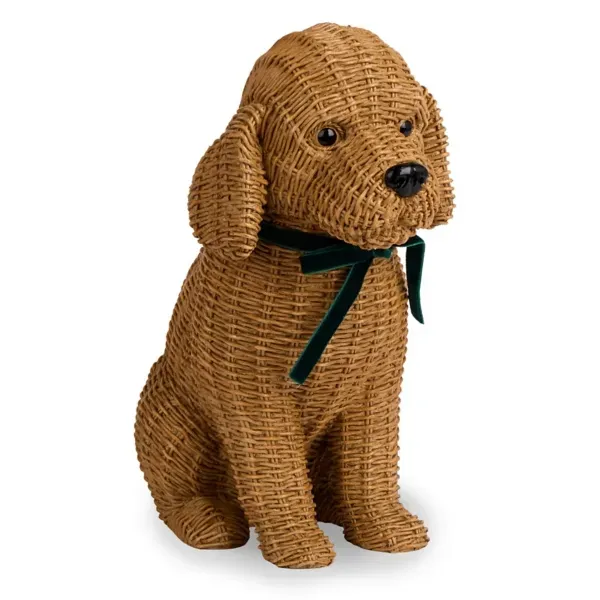 Kirklands Natural Resin Rattan Doodle Figurine 23984396 Kirklands Natural Resin Rattan Doodle Figurine 23984396 - Image 1
